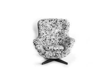 lorraine osborne.liquorice chair