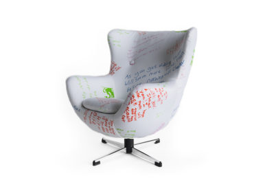 lorraine osborne.mini egg chair
